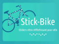 Stickers rétro-réfléchissant pour vélo : Stick-Bike